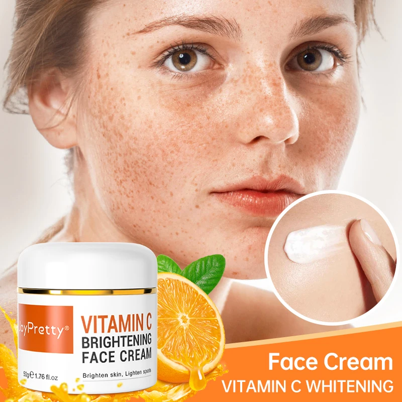 Joypretty Vitamin C Face Cream Skin Care Whitening Dark Spots Skin remove-dark-spots-acne-scars-pimple-marks-pigmentation-on-face