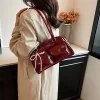Fashionable Underarm Bow Bag for Women 2024 Korean Edition New Simple Leisure Pillow Bag Trendy Versatile Shoulder Bag 2