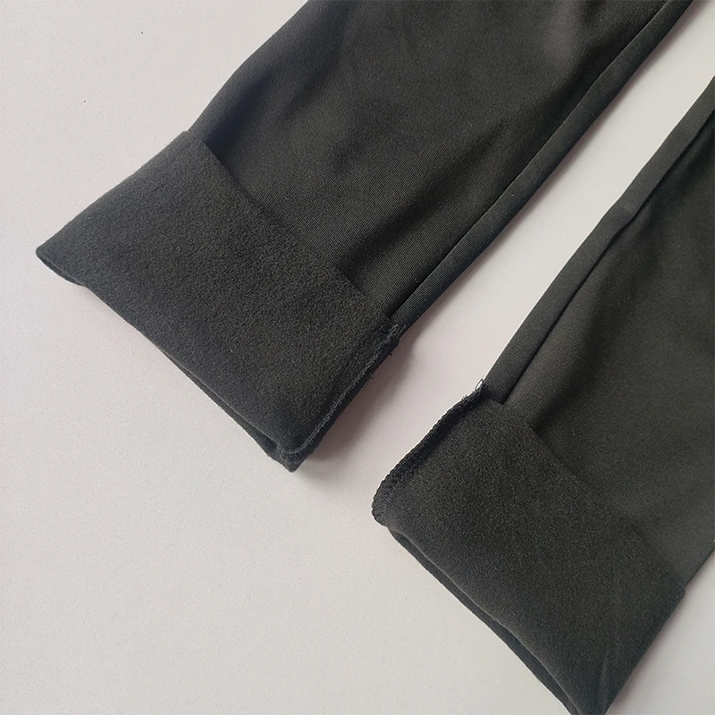 Yoga Pants Women High Waist Lifting Hips with Pocket Elastic Plus Velvet Warm Jogging Exercise Leggings Tight Fitness Pants