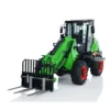 SALE LESU AT1050 1/14 RC Hydraulic Loader Telescopic Arm Fork Lift Truck RTR Metal Car Lights Sounds Construction Vehicles Model 4