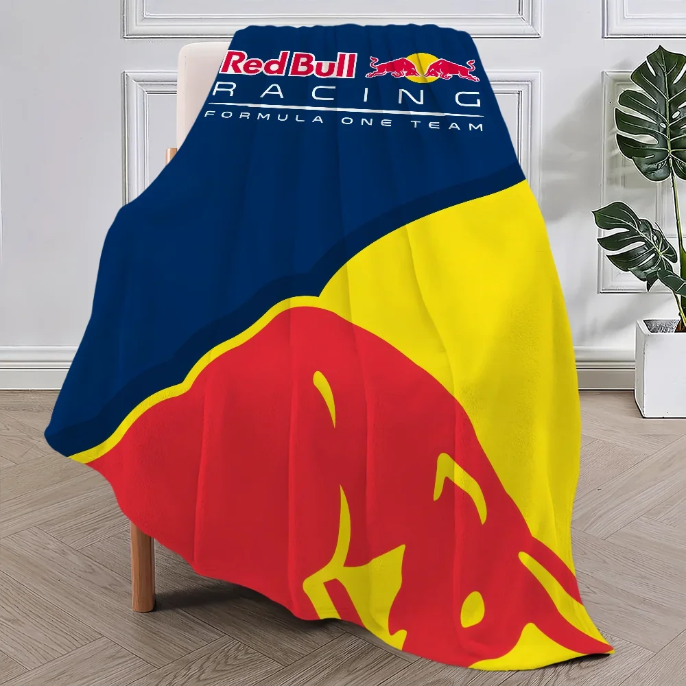 Blanket Plush Nap Sofa rug Cool-Red-B-Bull-ES for Living Room Sport Warm Office Bedroom Birthday Luxury Home Travel Kid Gifts 3
