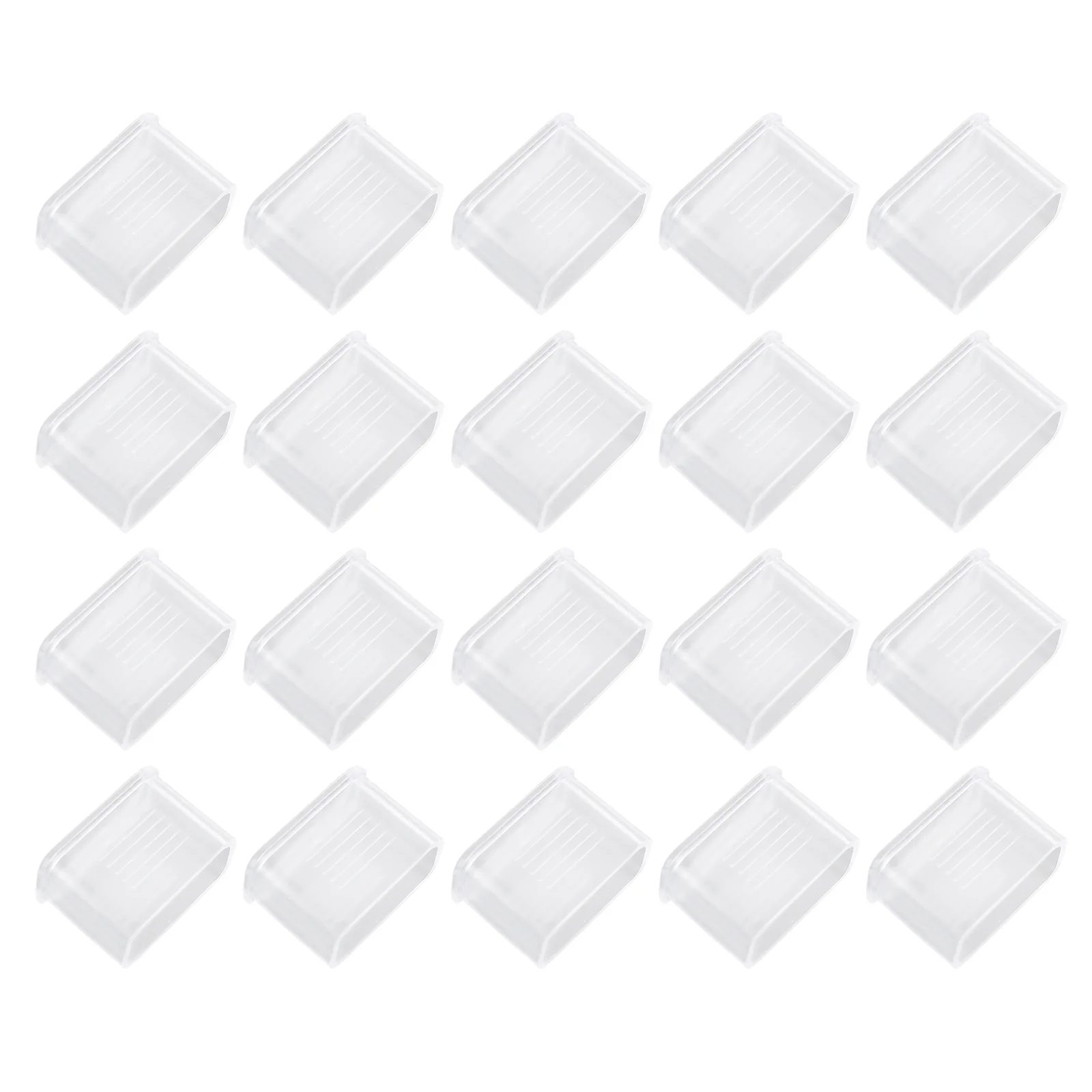 

20 Pcs Whistle Cover Referee Supplies Whistles Earth Tones Plastic Hats Covers for Caps Protector