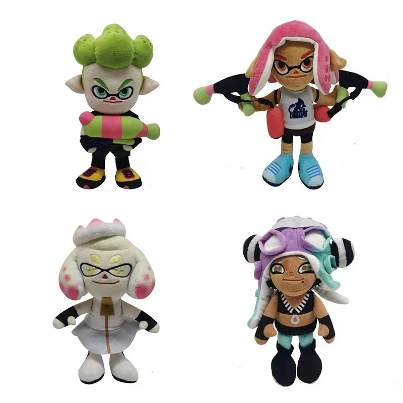 New Splatoon Peluche Anime Doll Splatoons 2 Ns Ika Musume Peluche Morbido Peluche Bambola Di Pezza Bambini Migliori Regali Di Compleanno