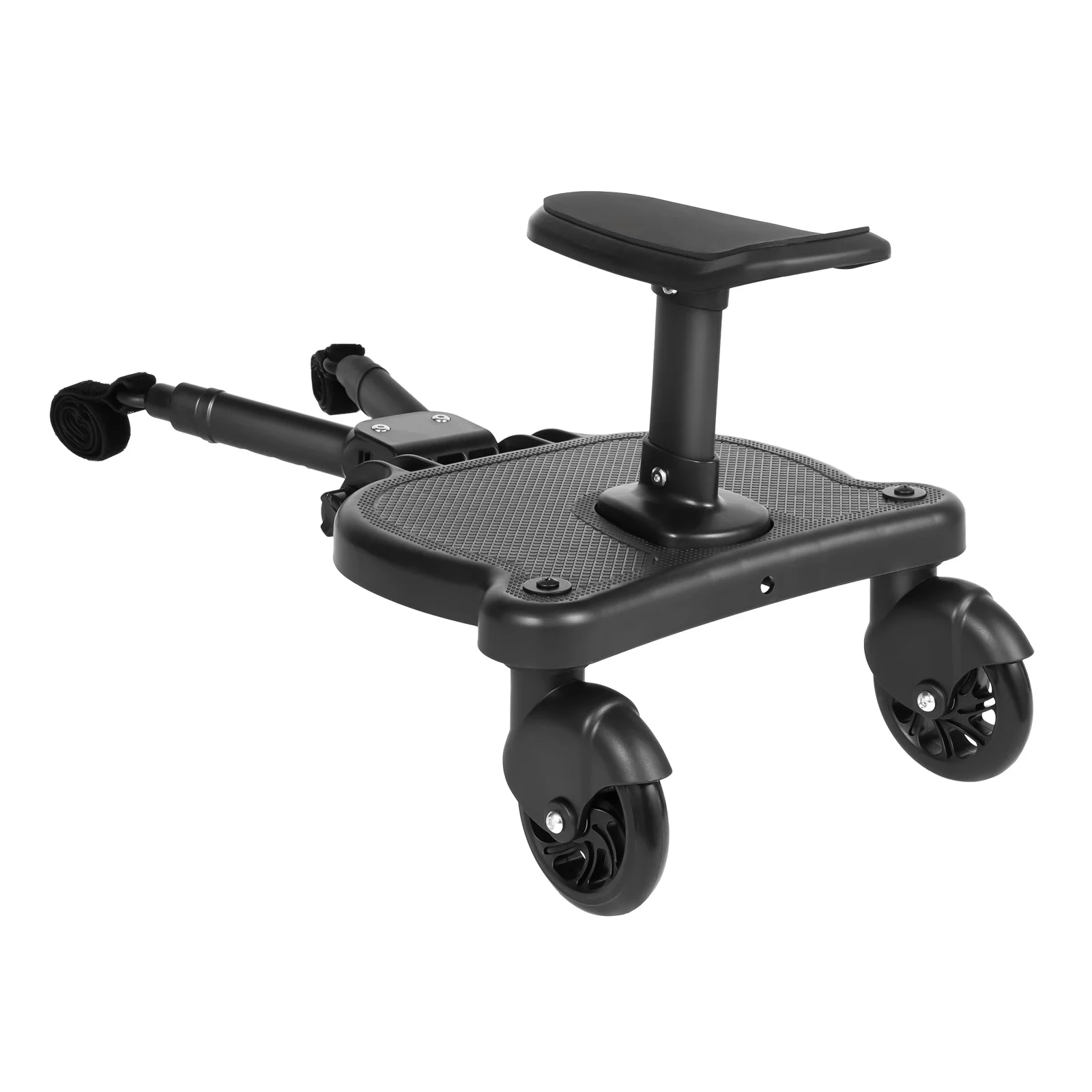 Universal Stroller Board stroller board Walking Foot Stroller 360&deg; Rotation Buggy Board with Seat Stable Design Two Wheels Baby Skateboards