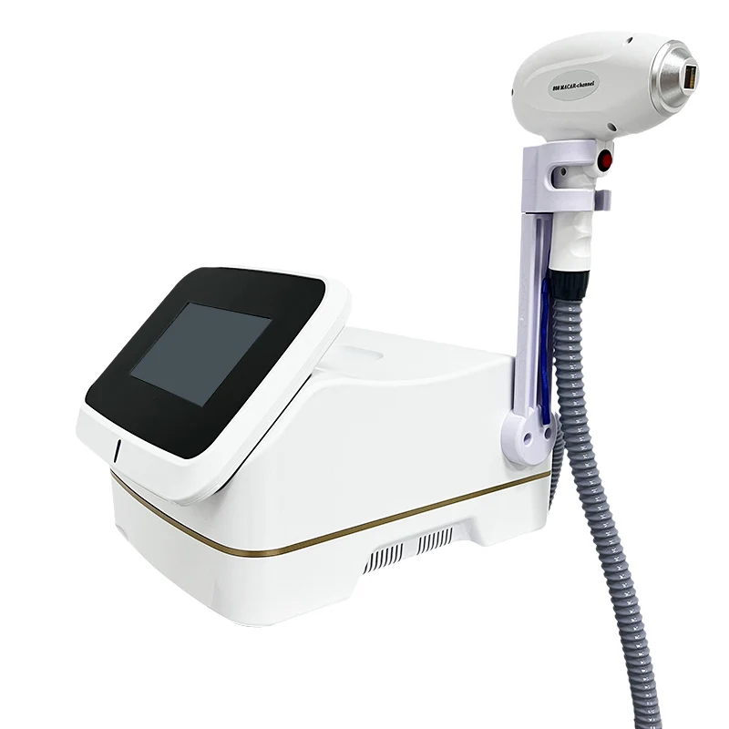 Mini 1 Generation Portable Diode Ice Titanium Laser Body Hair Removal Machine 808nm Emerald Equipment Painless Permanent Home 4