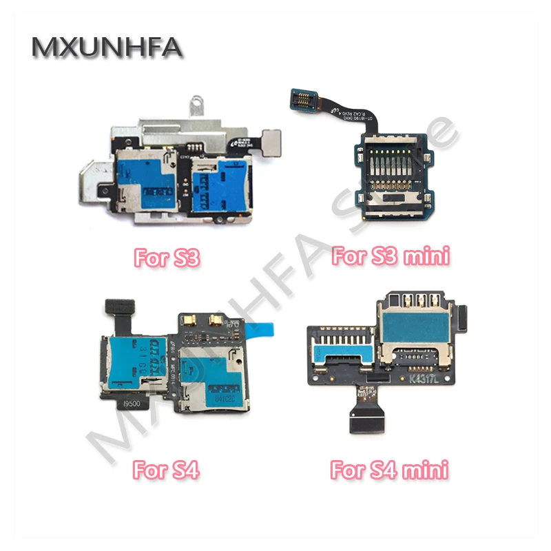 S4 Mini Samsung Galaxy S4 Memory Card Lecteur Carte SIM SD Galaxy