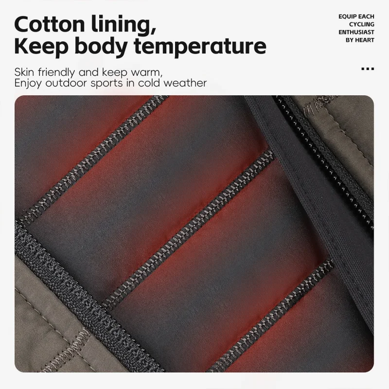 سترة جيرسي دافئة لركوب الدراجات من WEST BIKING خفي...
