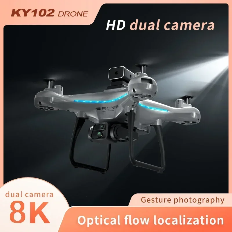 Xiaomi KY102 RC Drone 8K HD Dual Camera Professional Aerial Photography 360 Obstacle Avoidance Optical Flow Quadcopter Toy drone quadcopter