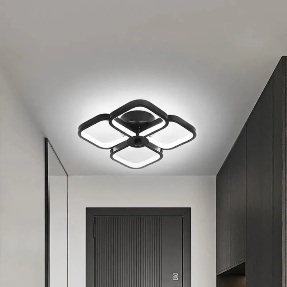 Modern Nordic Ceiling Light Square Led Ceiling Lamp Home Room Decorative Light Fixture for Bedroom Corridor Balcony Kitchen 30CM