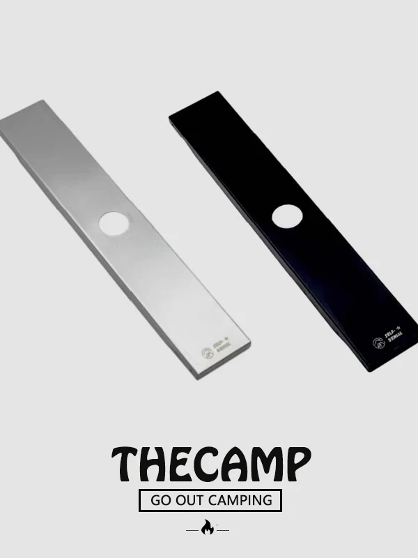 야외 캠핑 스테인레스 스틸 메탈 보드 IGT 테이블 액세서리 나이프 홀더 테이블 보드 스노우 피크 및 기타 제품과 호환 가능