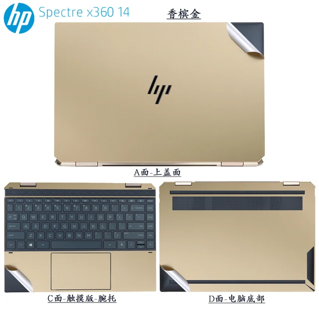 For HP Spectre x360 14 14-ea0032TU 14-ea0047nr 14-ea0030tu 14-ea series Full Body Bubble Free Laptop Vinyl Decal Cover Sticker 2