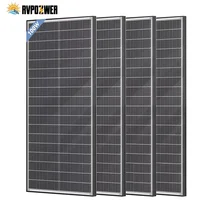 Panneaux solaires bifaciaux RVPOZWER 400W/200W/100W, cellules mono 18BB, module haute efficacité, alimentation RV, bateau marin, extérieur, hors réseau 1