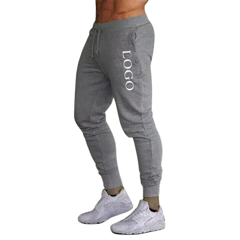 Your Own Design Brand Logo/Picture Personalized Custom Anywhere Men Women DIY Casual ankle cuffed pants Fashion New