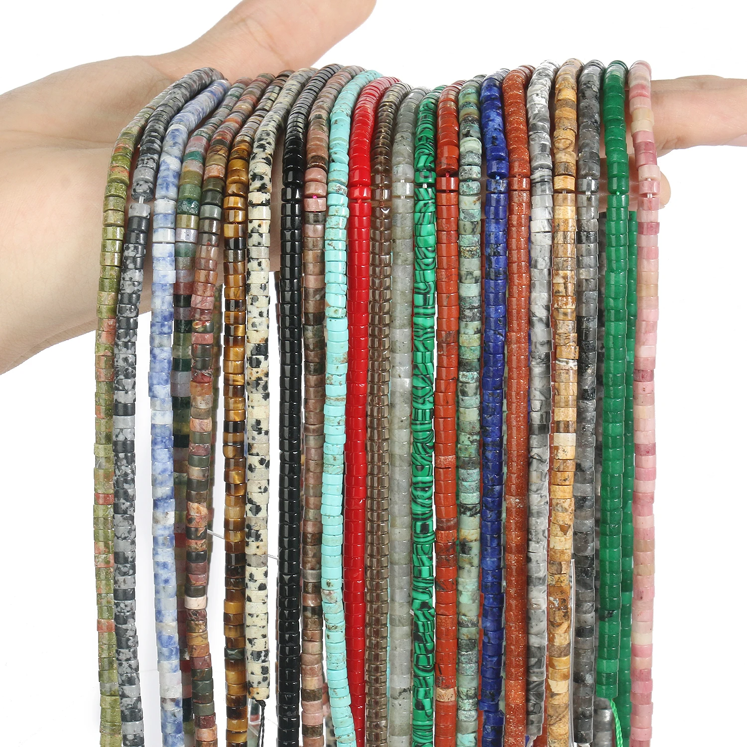 Cuentas De Ojo De Tigre Verde Natural, 4 Mm, 6 Mm, 8 Mm, 10 Mm