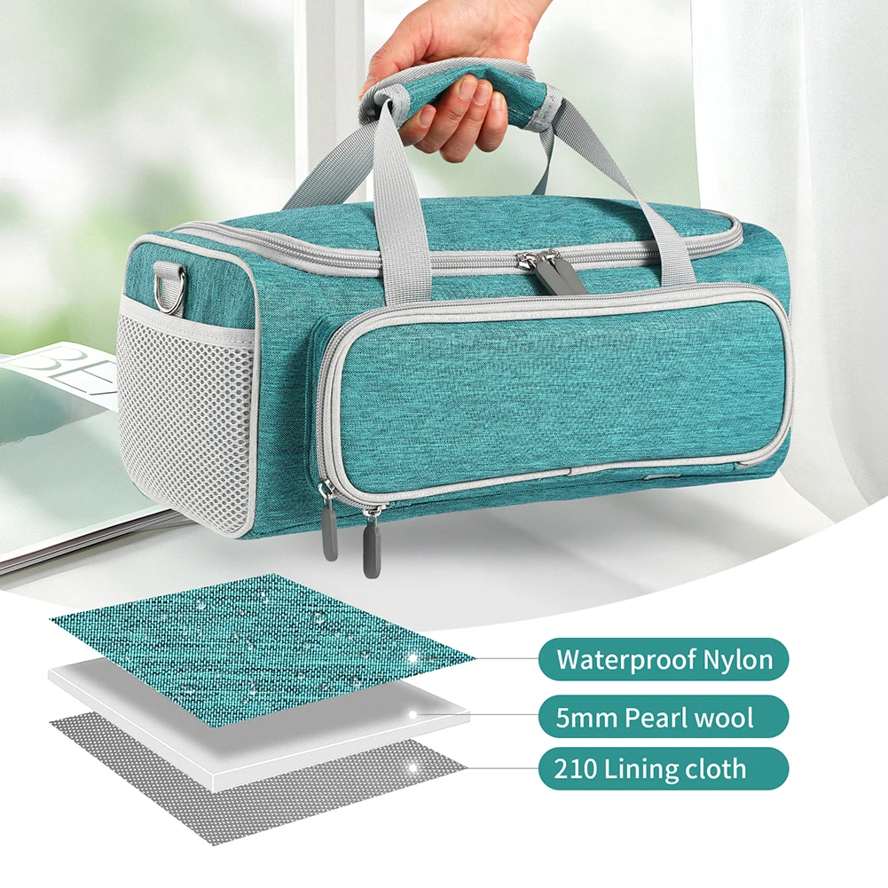 Carrying Case Waterproof Travel Protective Case Shockproof Tote Bag with Multi Pockets for Cricut Joy Xtra Smart Cutting Machine