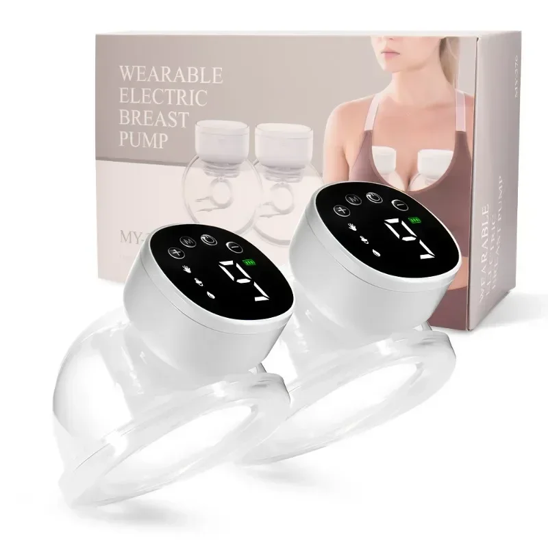 Bilateral Hands-free Wearable Breast Pump Electric Fully Automatic Integrated Breast Pump Portable Breast Pump  Breast Feeding 6