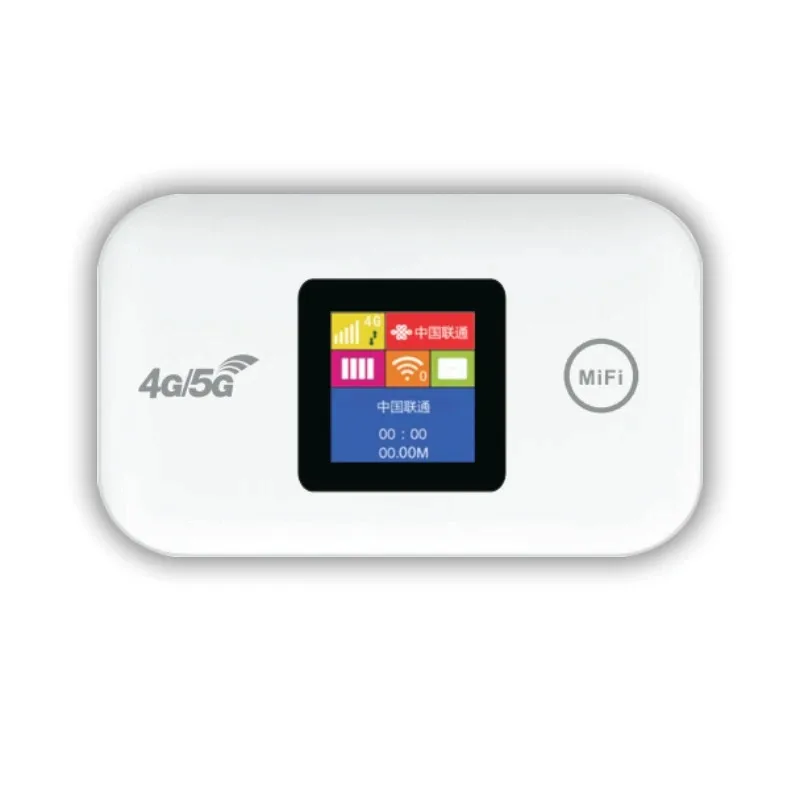 High-Speed Portable 4G/5G Mobile WiFi Router with Sim Card Slot - Wireless Pocket MiFi Hotspot