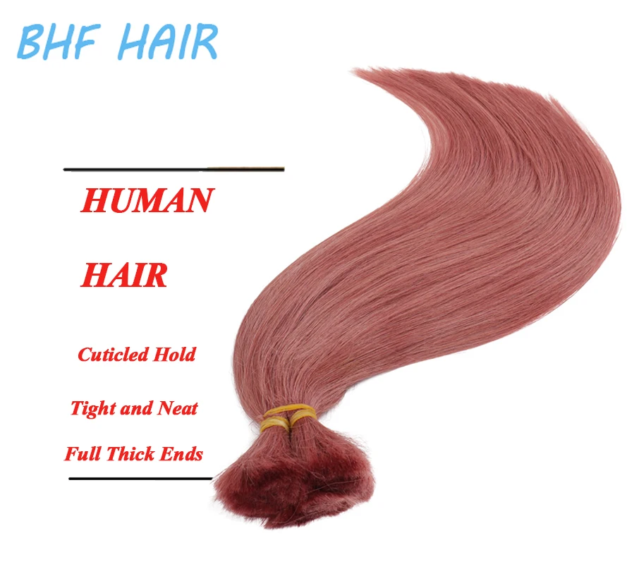 Human Hair Extensions Straight Bulk No Weft 100% Vietnam Remy Human 50g