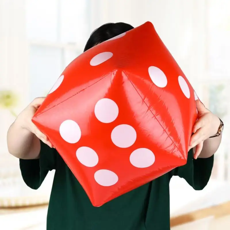 Juguete De Dados Inflables Gigantes, Gran Juguete De Dados Enormes Fiesta Club Actividades Juego De Accesorios Suministros De Juguetes Juego De Piscina Para Ni?os Juguete(rojo) EOTVIA NO | En Línea