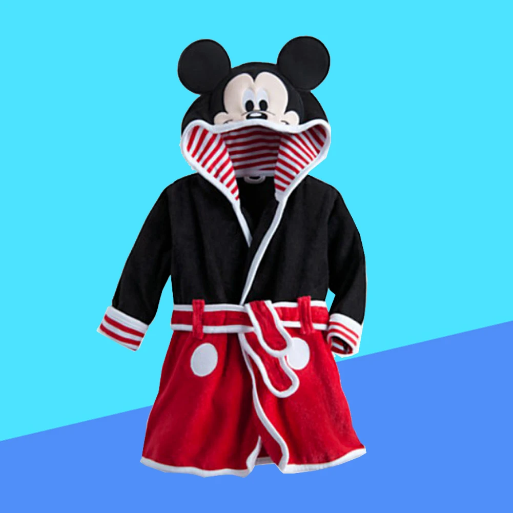 Mermaid Children Pijama Infantil Kids Mickey Mouse Warm Pajama Pyjamas Boys Baby Girls Animal Flannel Sleepwear Robe flannel pajamas