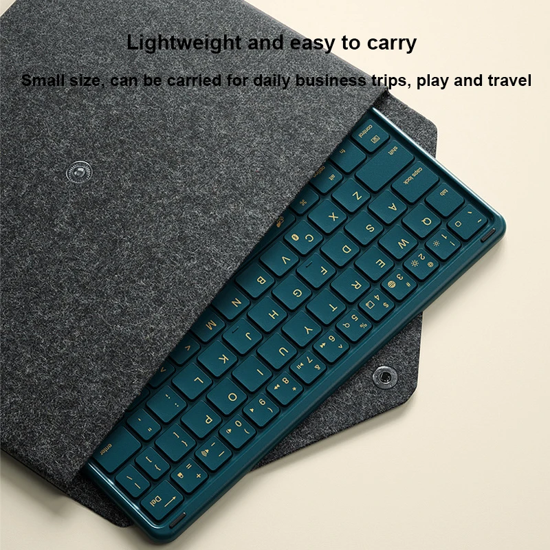 Teclado sem Fio Bluetooth Touch Tablet Android Ios Windows pc Gamer Ipad Mouse ar para Xiaomi - Imagem 4