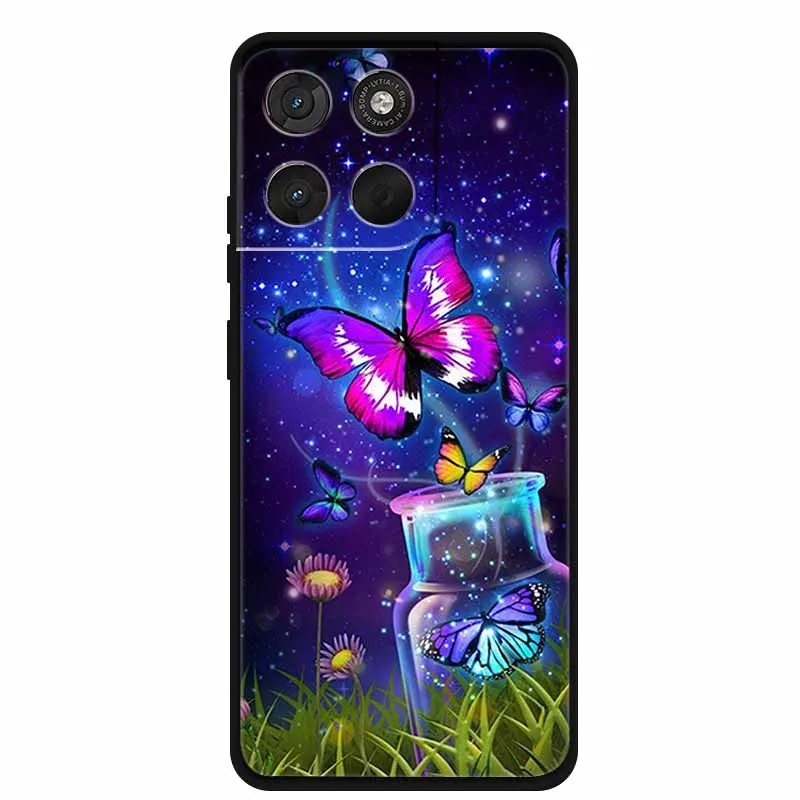 Cartoon Silicone Bumper Shockproof Soft Case - Protective Back Cover
