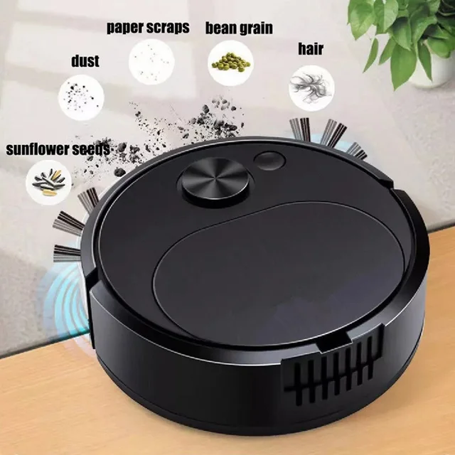 Rechargeable Automatic Smart Electric Robot Vacuum Cleaner Sweep Robot Quiet Clean Intelligent Vacuum Cleaner Cleaning Robot 2