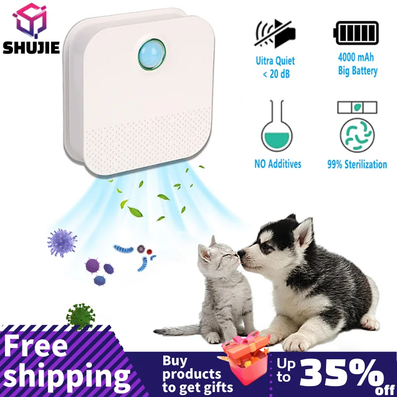 Pet Cat Dog Intelligent Deodorizer Bathroom Cleaning Tools Cat Litter