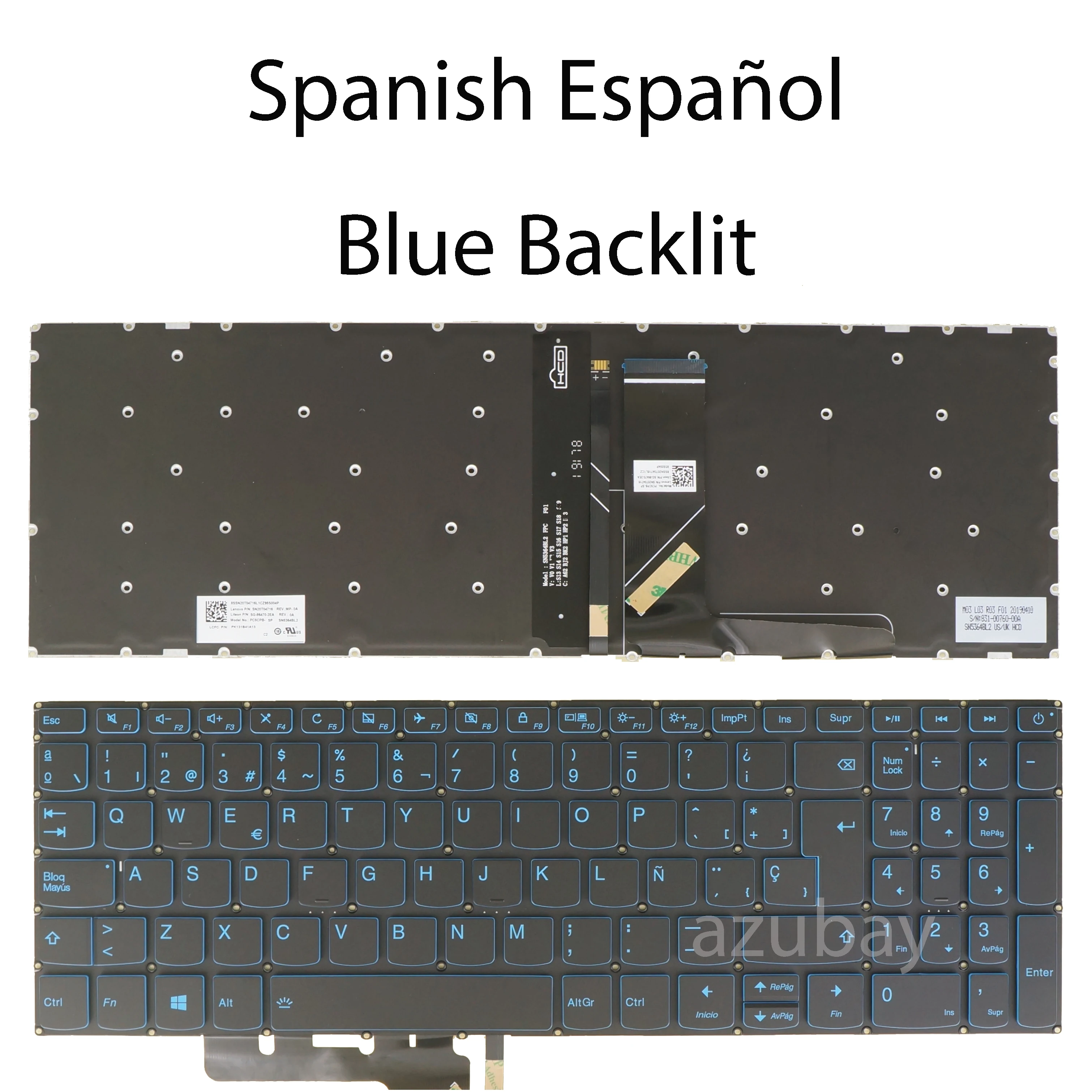 teclados de reposição