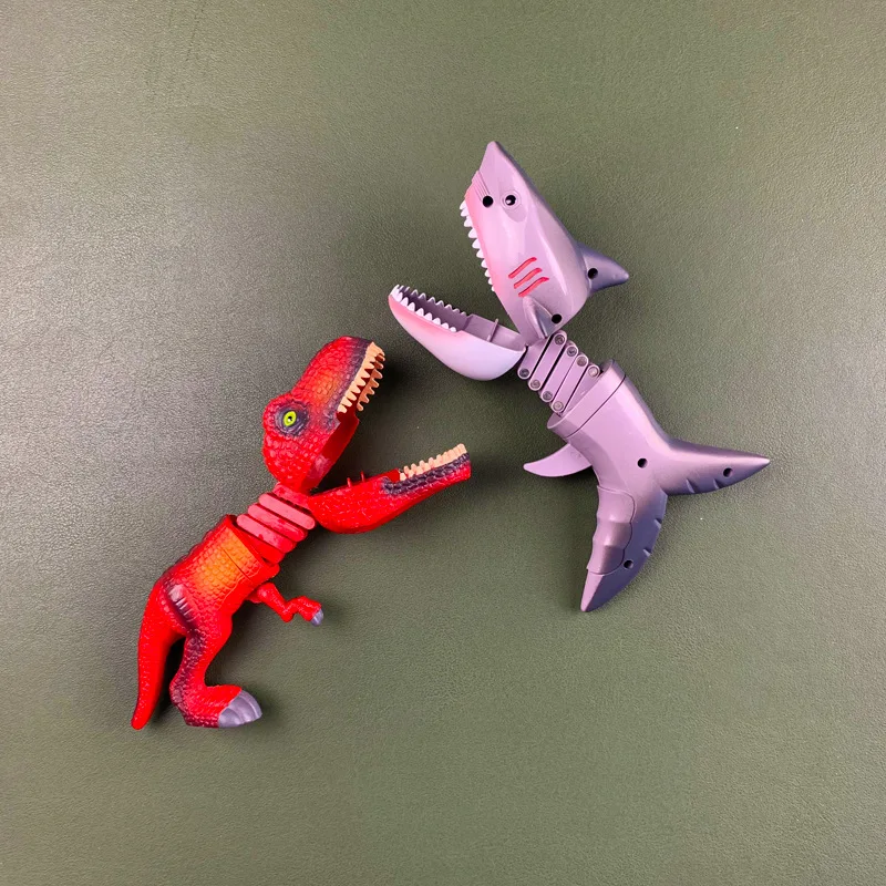 Brinquedos engraçados de dinossauro com gatilho, O T-Rex, Brinquedos  Chomper, Dino Grabber, Divertido Robô Hand Pincher, Novidade Gag Toy Gift,  2023 - AliExpress