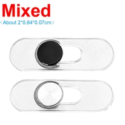 Ultra - Thin Transparent Privacy Camera Cover with Slide Protection for Smartphones and Tablets (Mixed)