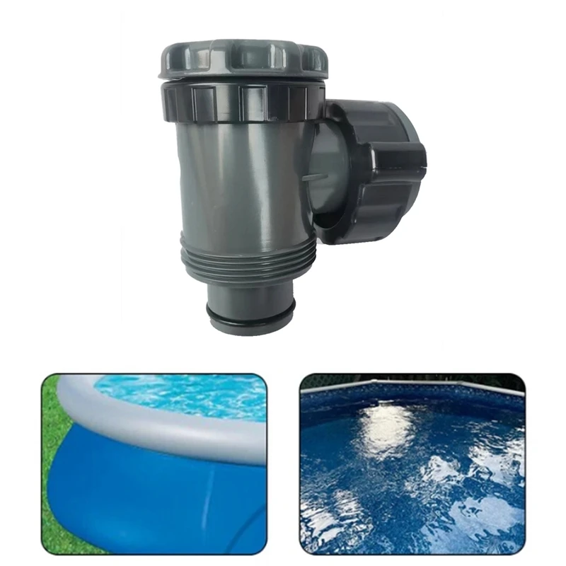 Valve Plunger Replace On Off Swimming Pool 2-1/2In Threaded Connector 38 Compatible For 1-1/2In Diameter Hoses