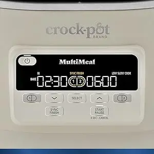 Description Picture 4 of itemMultiMeal Multicooker and Programmable Slow Cooker with Bake Function, Oat Milk