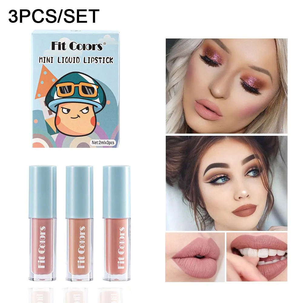 

15 Colors Sexy Women Lipstick Waterproof Long Lasting Moist Lip Gloss Vivid Colorful Lipgloss Women Makeup Maquiagem