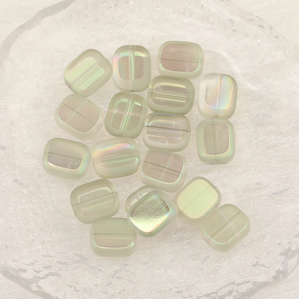 Cordial Design 10*12MM 320Pcs Crystal Material/AB Plating/Hand Made/DIY Beads Making/Rectangle Shape/Jewelry Findings&Components 23 Cordial Design 10*12MM 320Pcs Crystal Material/AB Plating/Hand Made/DIY Beads Making/Rectangle Shape/Jewelry Findings&Components - cordial