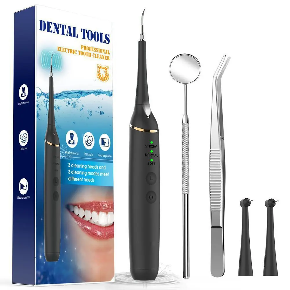 home electric tooth cleaner removes tartar and calculus oral care whitening instrument dental cleaner set Home Electric Tooth Cleaner Removes Tartar and Calculus Oral Care Whitening Instrument Dental Cleaner Set