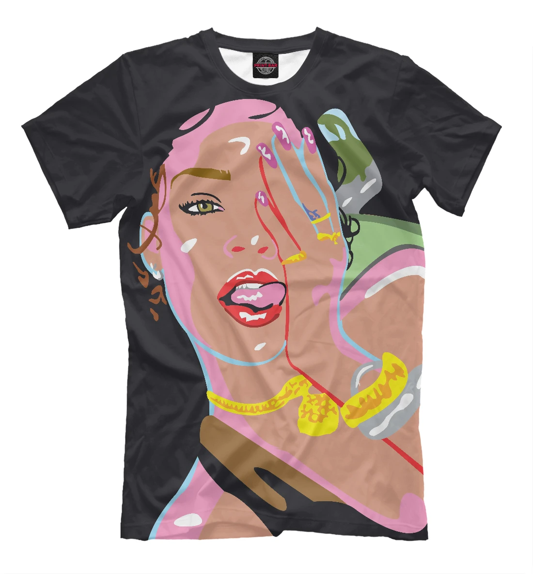 Футболка Rihanna art |