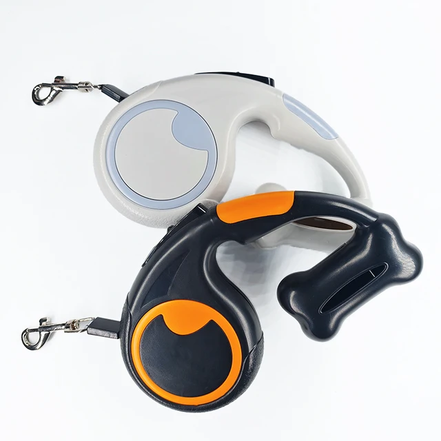 3m 5m Nylon Dog Leash Automatic Retractable Durable Cat Lead Extending Puppy Walking Running Traction Roulette For Small Dogs 4