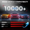 ANCEL DS100 OBD2 Scanner Check Engine AT ABS SRS Diagnostic BMS EPB OIL Reset Car Code Reader Scan Tool Lifetime Free Update 6