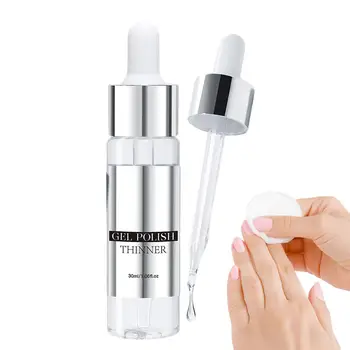 Diluente per Unghie 30ml, Liquido per Diluire Gel Denso, Forniture per Design Unghie per Principianti, Professionisti e Appassionati di Artigianato