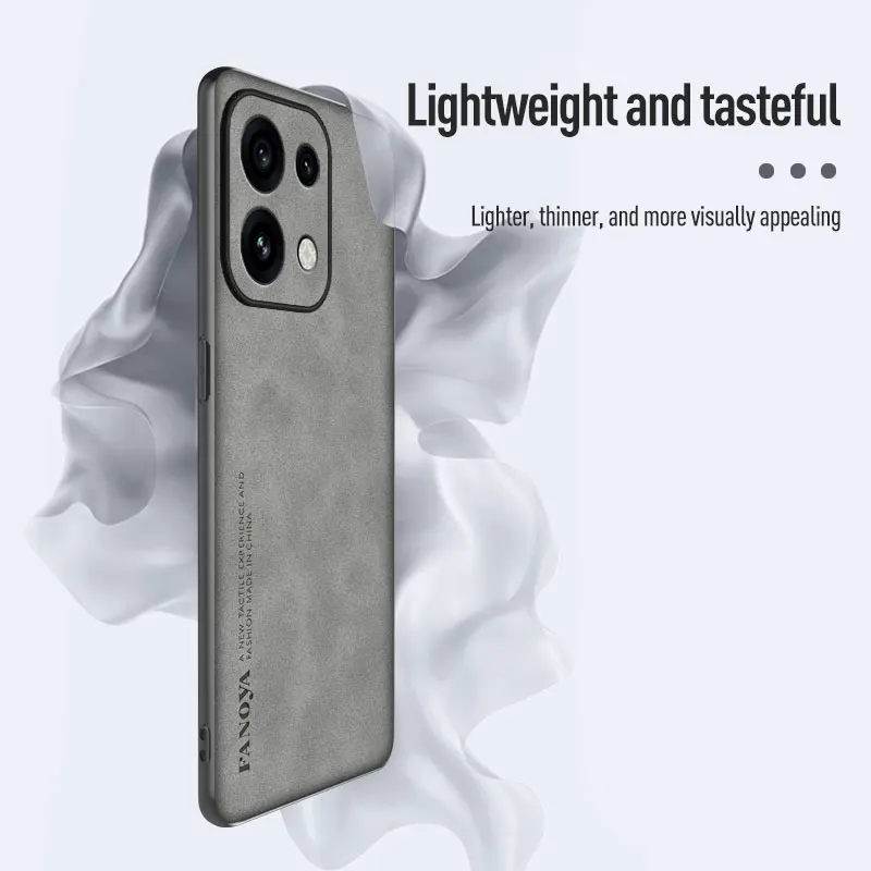 OPPO Reno 16 Series PU Leather Shockproof Phone Case