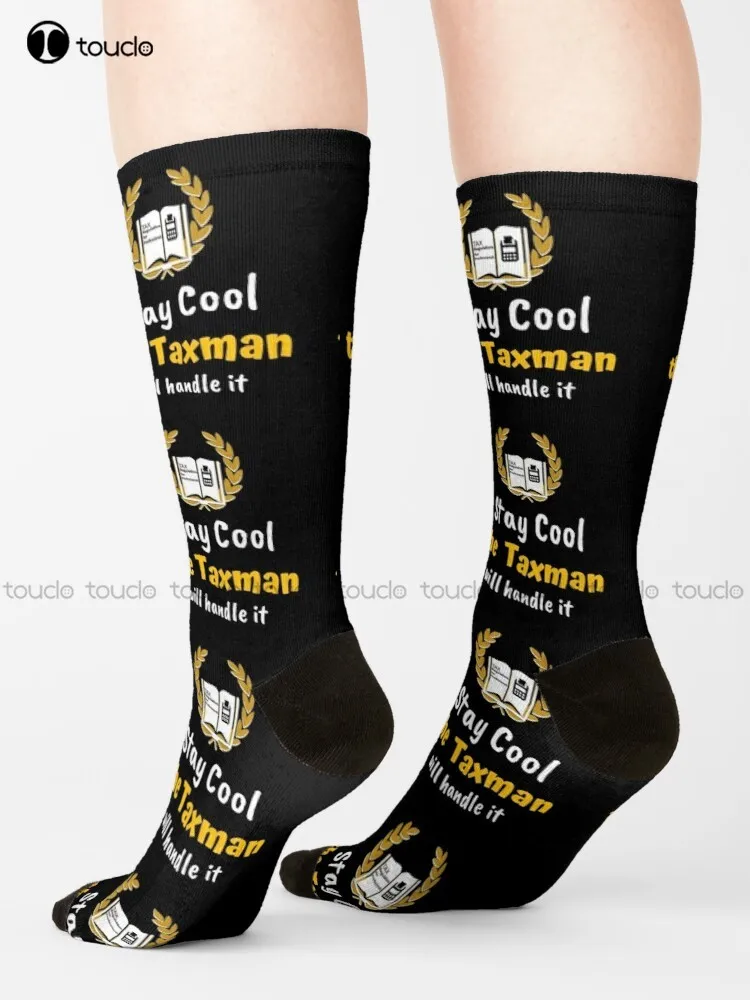 

Tax Man Funny Quotes Funny Sayings Socks Workout Socks Men Personalized Custom Unisex Adult Teen Youth Socks 360° Digital Print