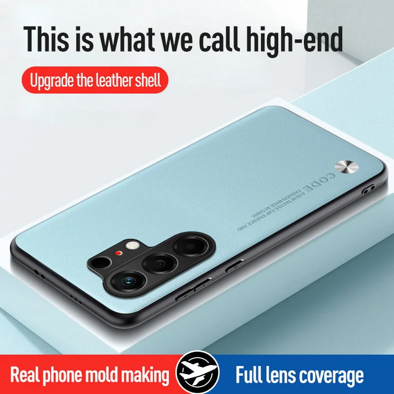 Sleek Hard Leather Camera Protect Case