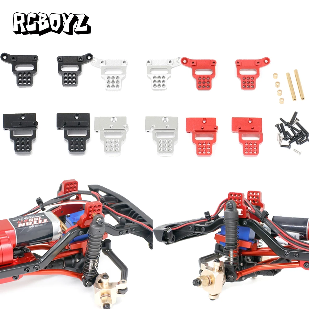 

Shock Absorber Mount for Traxxas 1/18 TRX4M RC Crawler Car Aluminum Alloy Front Rear Shock Mount for Rc Model Car Upgrade Parts