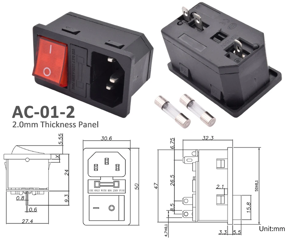 Connecteur de câble IEC droit IEC 320 C14 prise mâle C13 prise femelle  connecteurs d'alimentation rewirables 3Pin AC 250V 10A prises de courant -  AliExpress