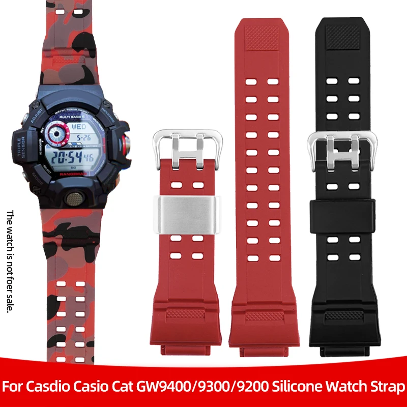 Cinturino In Gomma Siliconica Per Casio G Shock Gw9400 Gw 9400 Gw9200 Cinturino In Colore Mimetico Accessori Per Bracciali Da Uomo Impermeabili