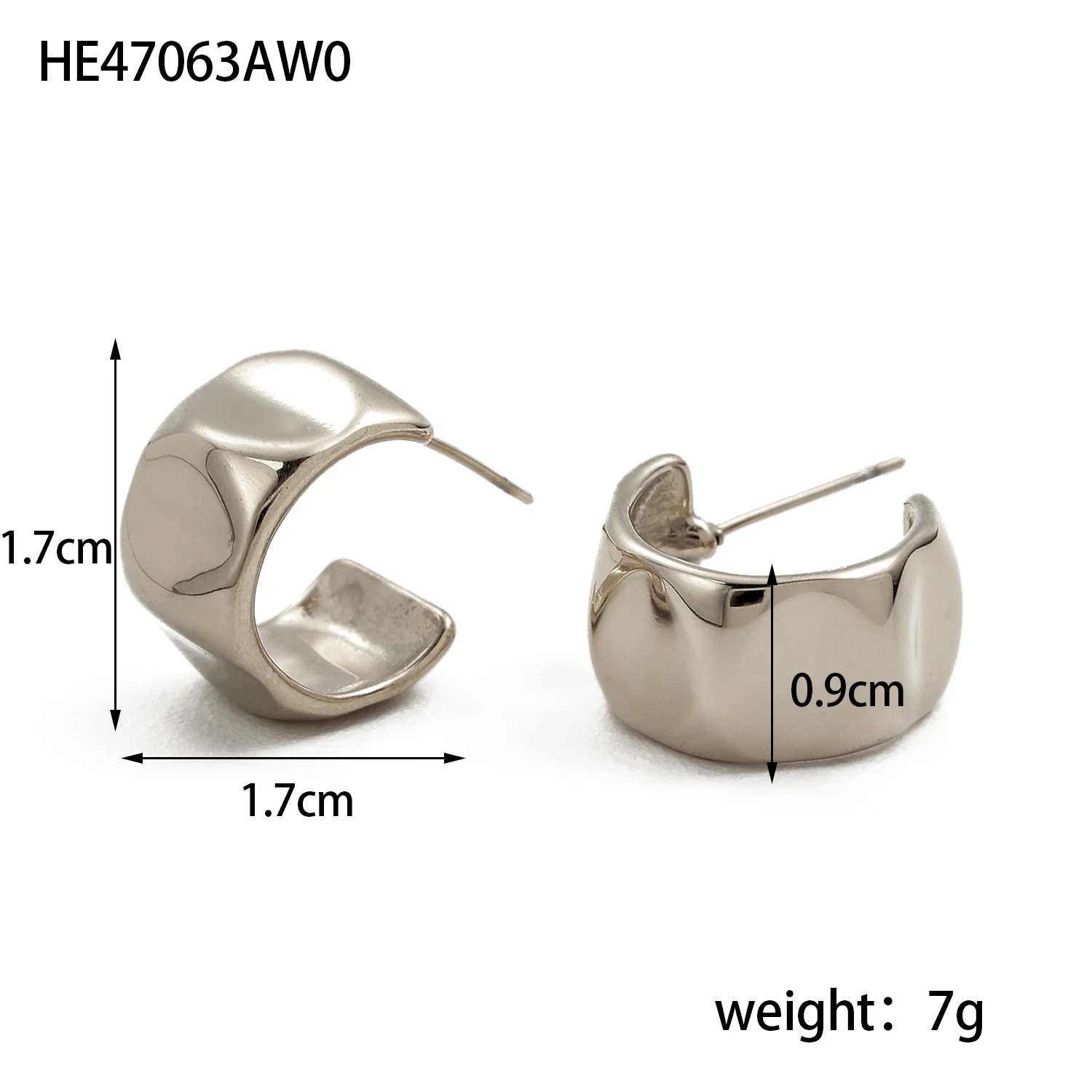 Set Di Orecchini A Cerchio Huggie In Argento Sterling 925, Impilabili E Ipoallergenici. 3 Paia Di Colori Argento! - Foto 2