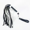 78CM Premium PU Leather Horse Whip,Reinforcement Handle Suede Flogger Whip Cowhide Horse Riding Whip Horse Training Crop 5