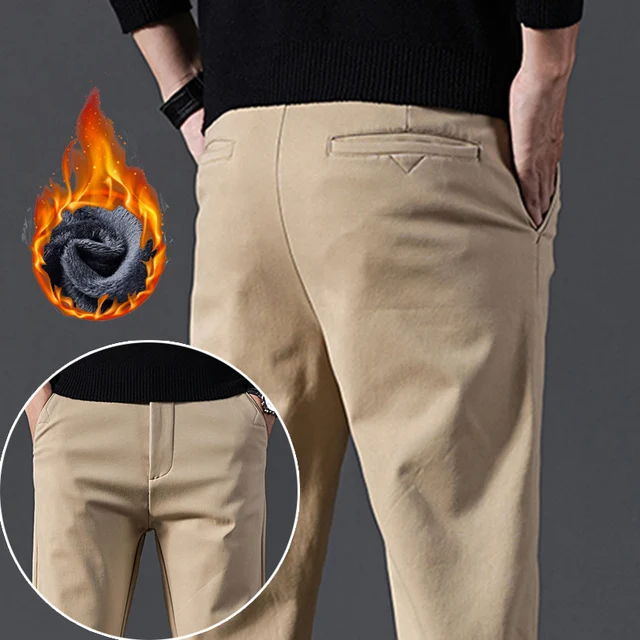 Khaki Royal Blue Pants