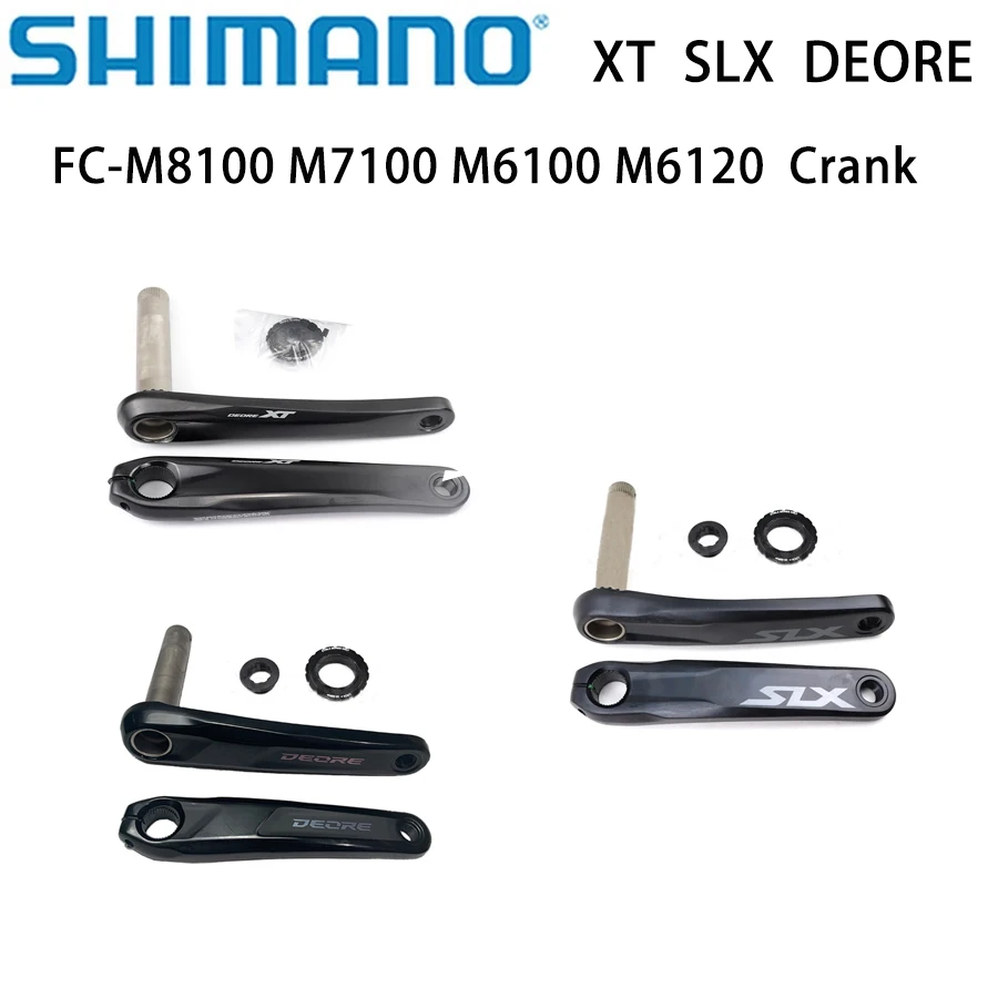 Shimano Slx M7100 Xt Crankset M8100 175mm Crankset Shimano